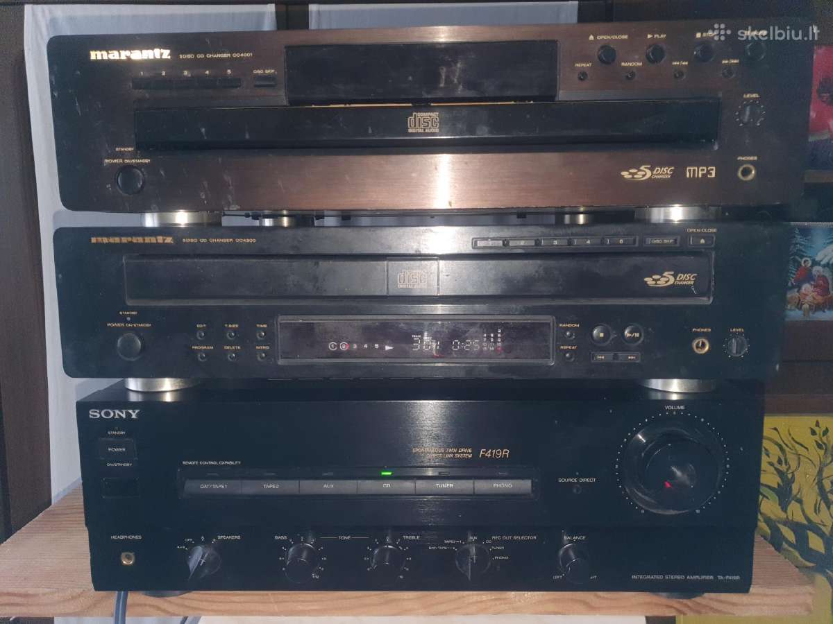 5cd grotuvas sony cdp-ca8es - nuotraukos Nr. 5