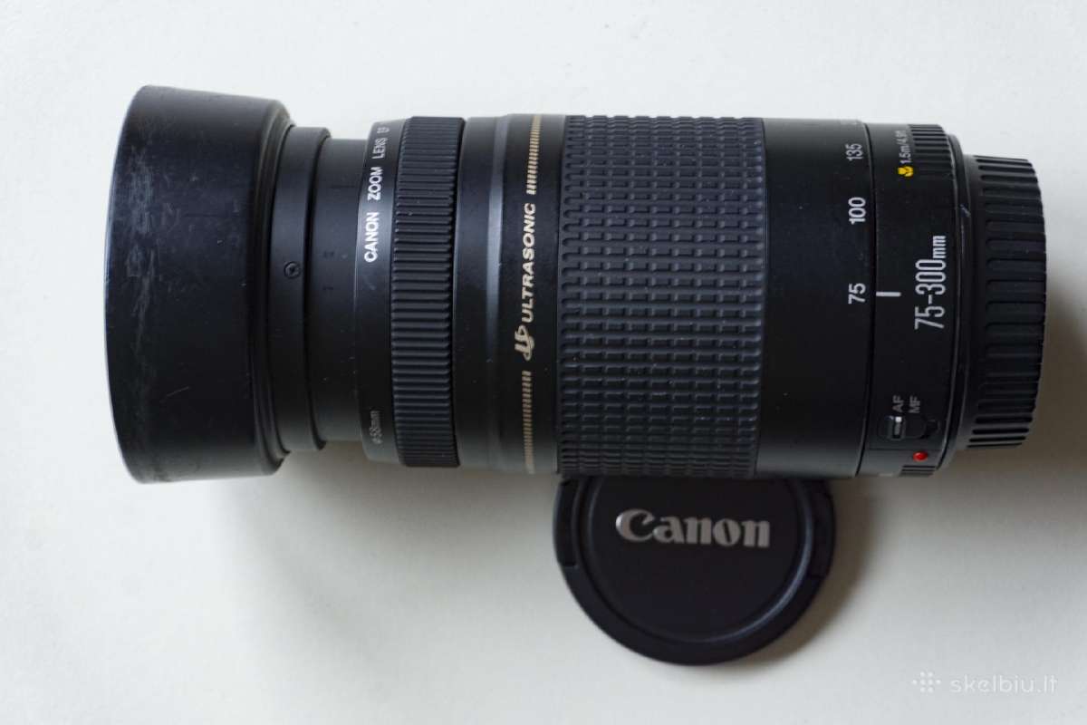 Canon Zoom lens Ef 75-300 1:4-5,6 ll Ultrasonic - nuotraukos Nr. 2