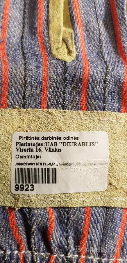 Darbinės pirštinės - nuotraukos Nr. 27