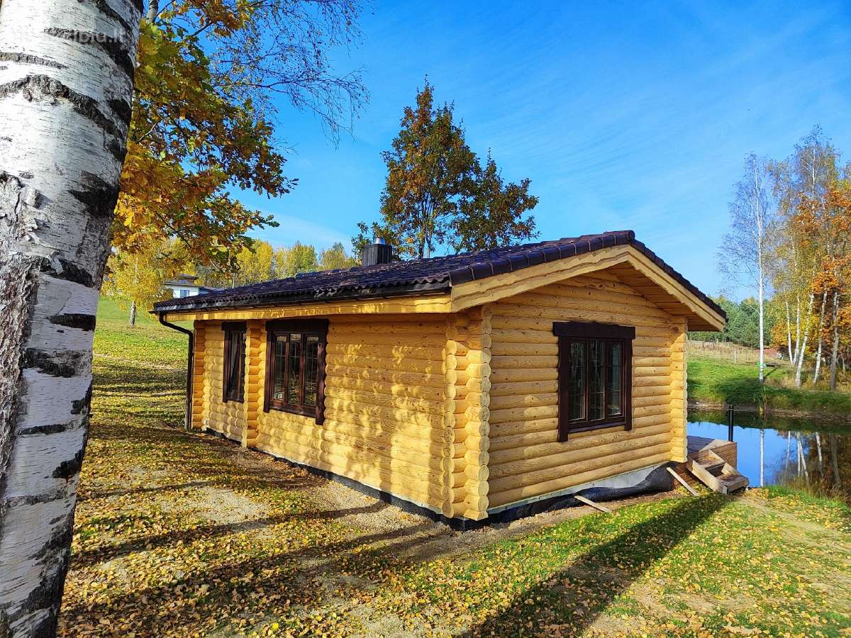 Rąstinė pirtis / vasarnamis 40 m2 - nuotraukos Nr. 4