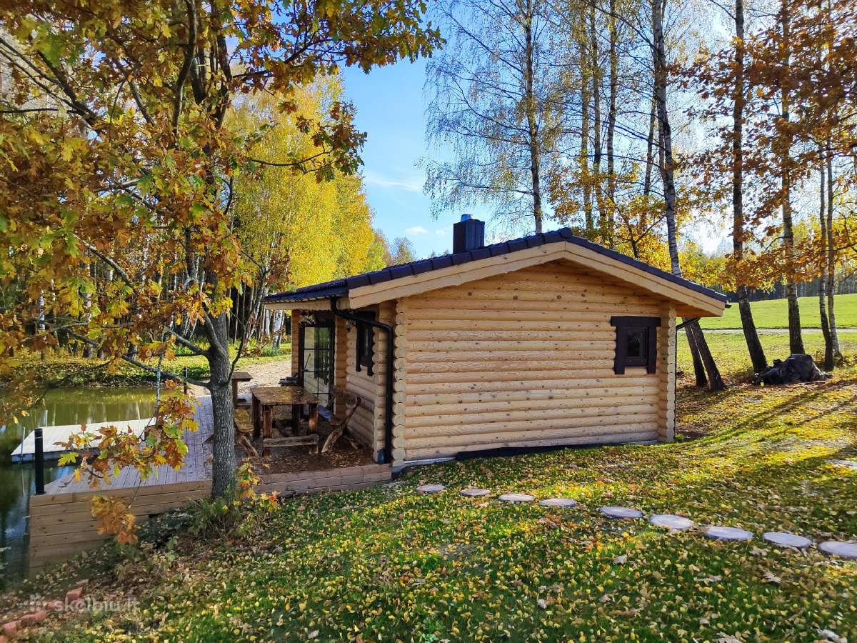 Rąstinė pirtis / vasarnamis 40 m2 - nuotraukos Nr. 6