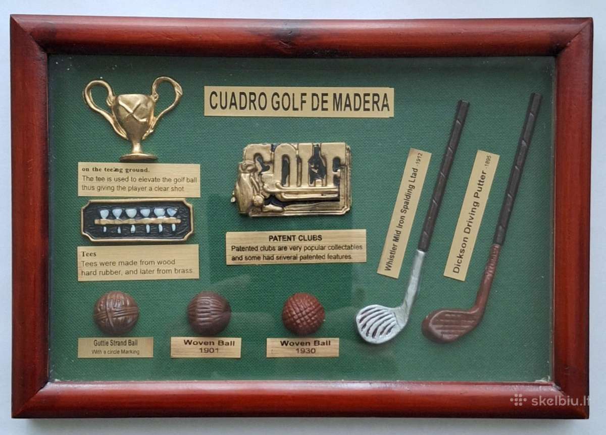 Suvenyrinis rėmelis "Cuardo Golf De Madera"