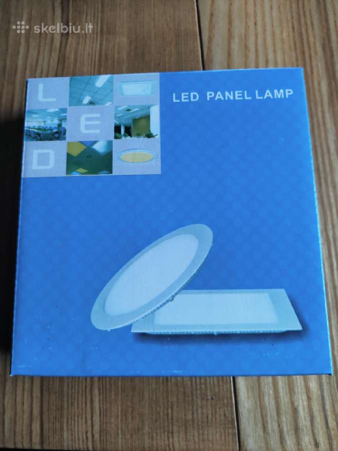 LED Įmontuojami Nauji Šviestuvai