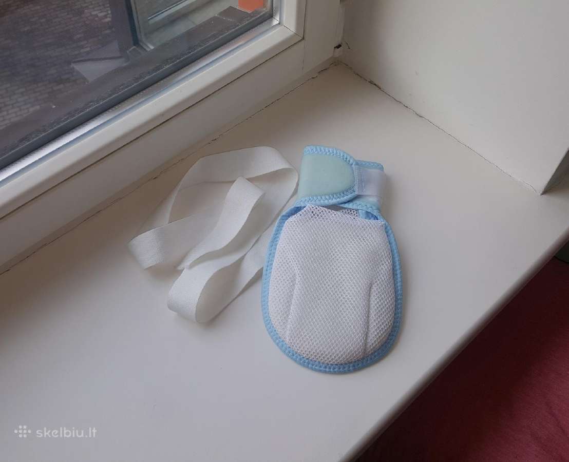 Apsauginė prilaikomoji pirštinė su lipduku