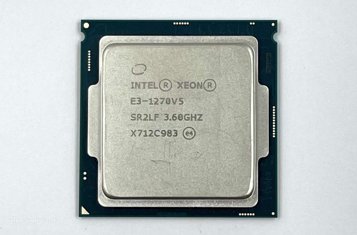 Intel xeon 1270 v5