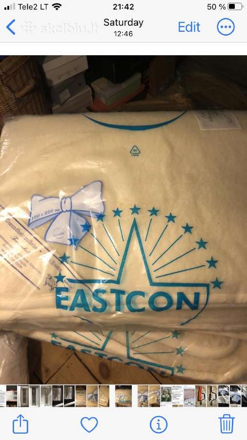 Eastcon vilnos antklodė - nuotraukos Nr. 2