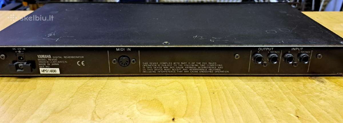 Yamaha Rev 100 procesorius - nuotraukos Nr. 2