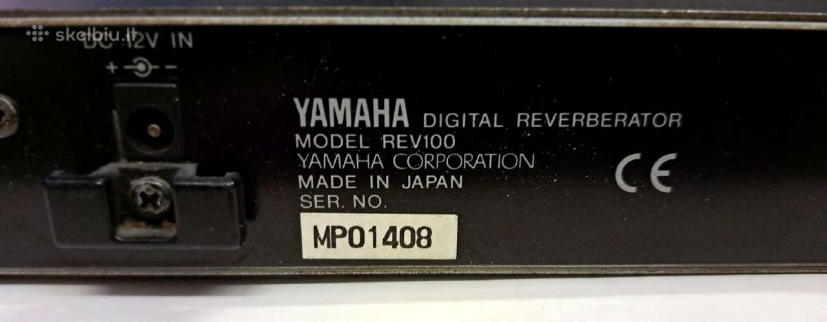 Yamaha Rev 100 procesorius - nuotraukos Nr. 4