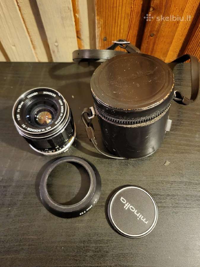 Objektyvas minolta Mc W.rokkor-si 28mm F2.5 - nuotraukos Nr. 3