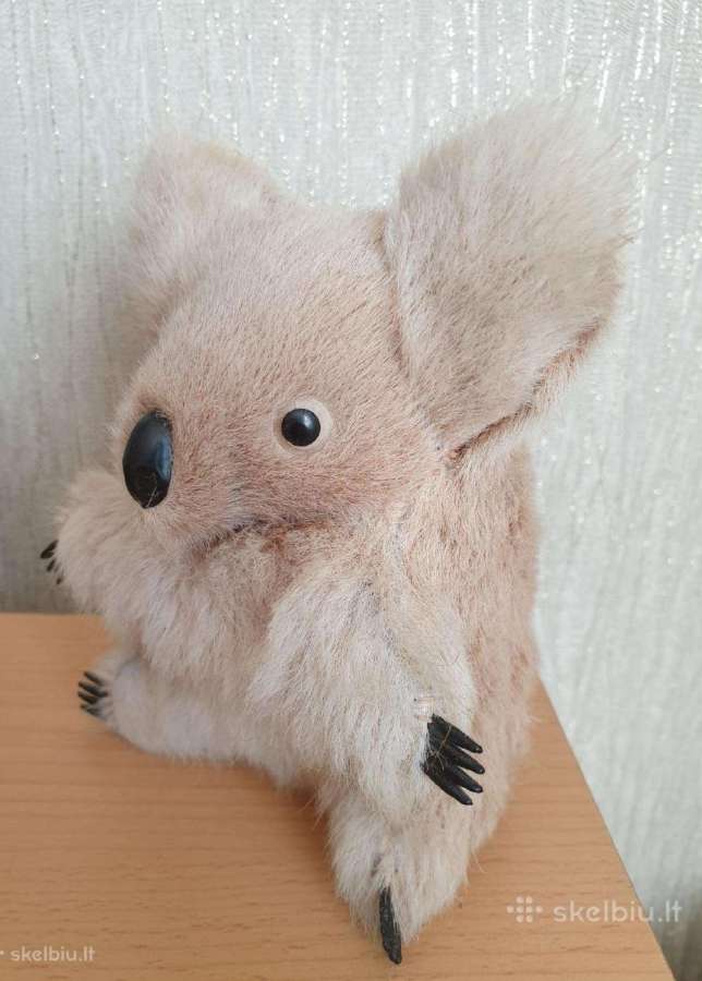 Koala su natūraliu kailiu