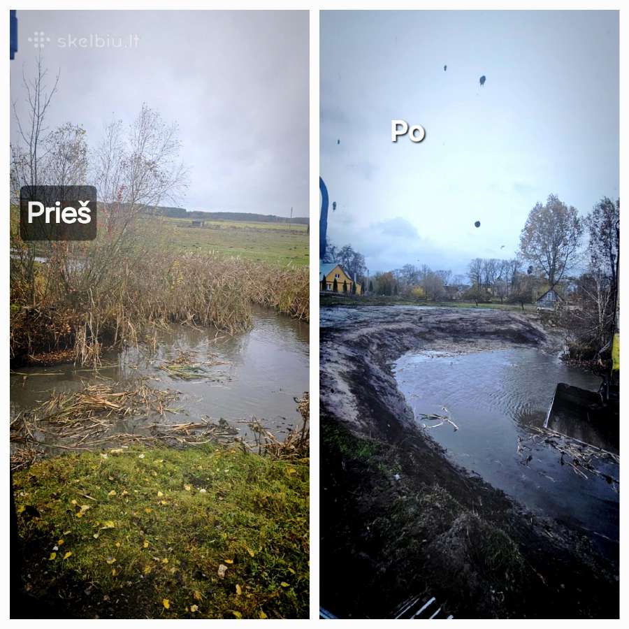 Tvenkiniu kasimas ilgastreliu plačiavikšriu 17m st - nuotraukos Nr. 16
