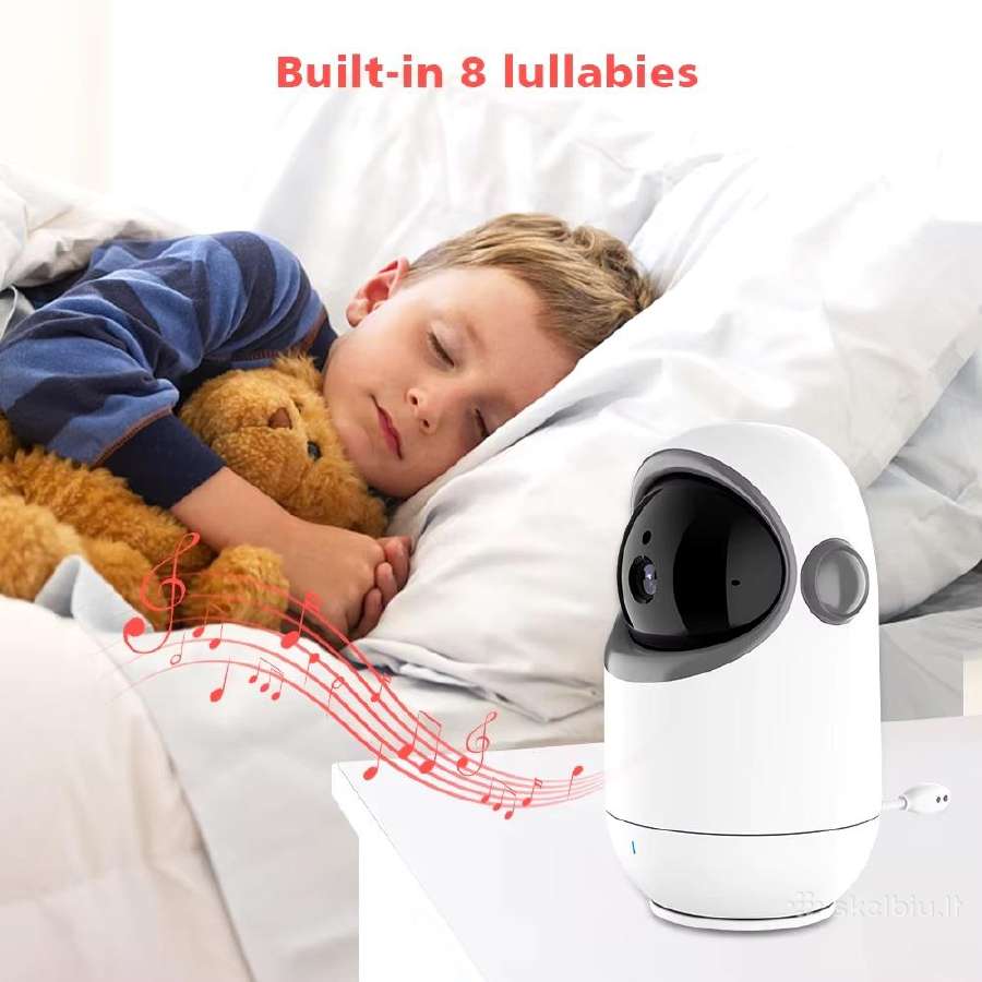 Mobili auklė su 4,3“ ekranu ir sukama kamera - nuotraukos Nr. 10