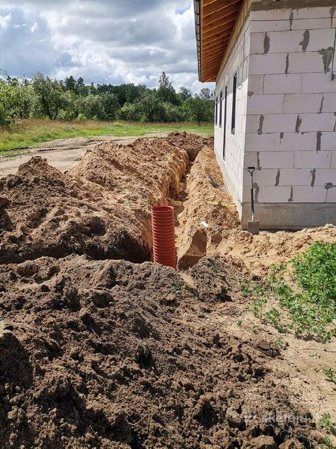 Drenažo ir lietaus nuvedimo sistemų įrengimas - nuotraukos Nr. 9