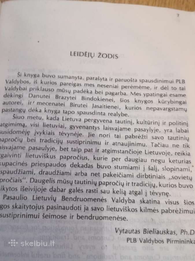 D.brazyte bindokiene .Lietuviu tradicijos ir papr. - nuotraukos Nr. 8