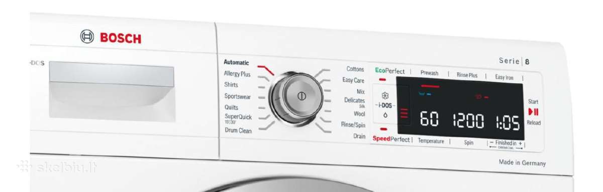 Bosch skalbimo mašina Waw28640au
