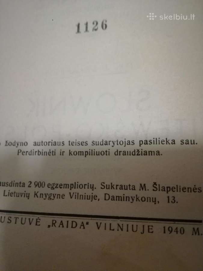Prieskarines knygos/ 1 - nuotraukos Nr. 35