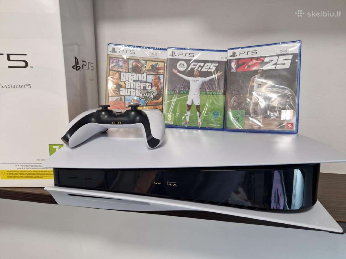 Sony Playstation 5 Disc Edition naudotas - nuotraukos Nr. 2