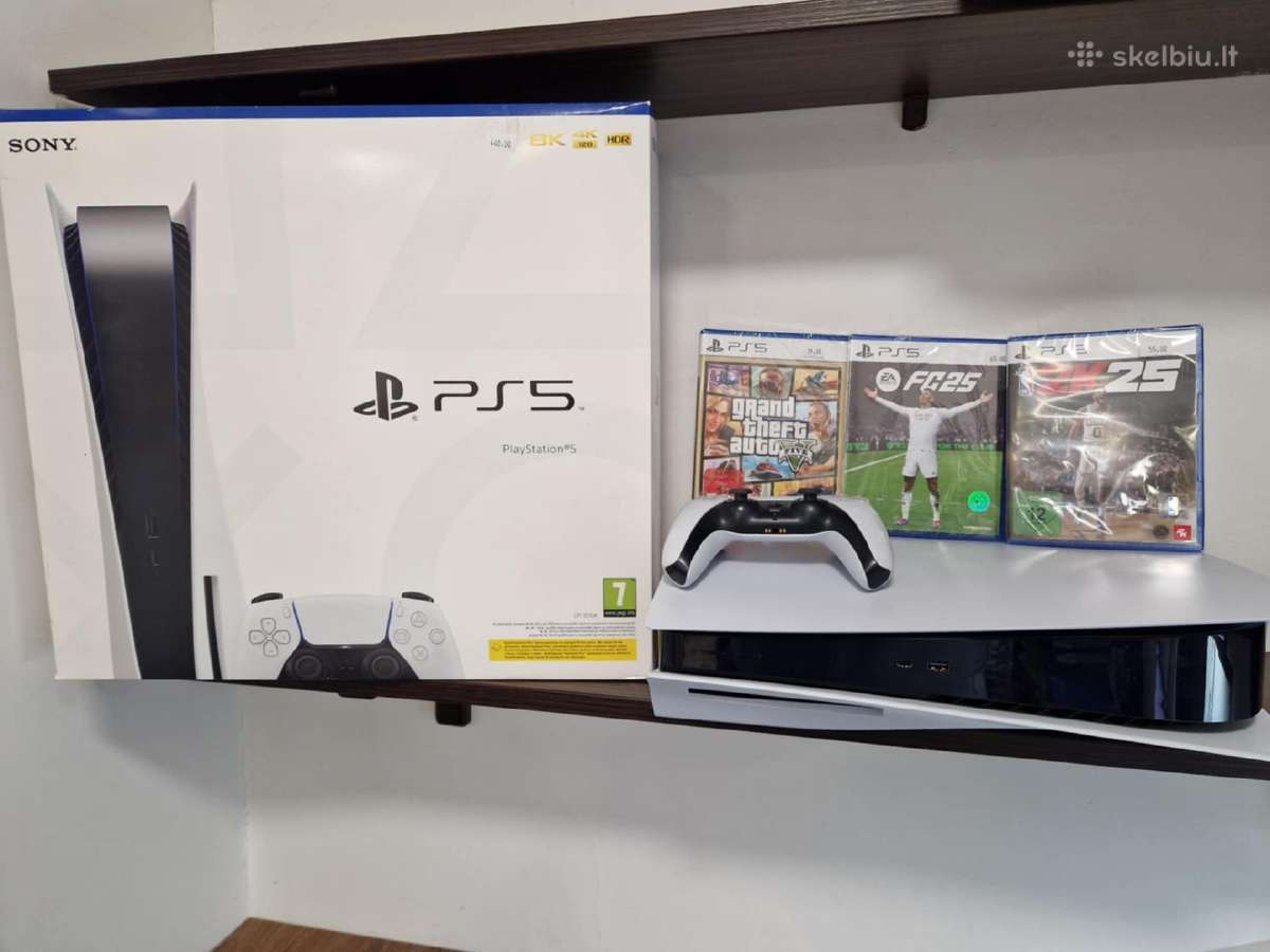 Sony Playstation 5 Disc Edition naudotas