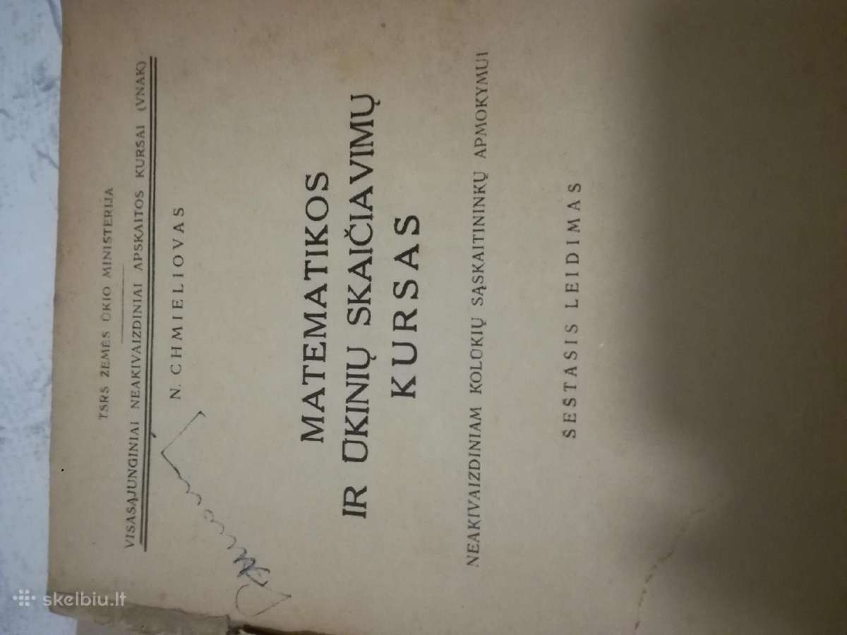Prieskarines senos knygos /2 - nuotraukos Nr. 9
