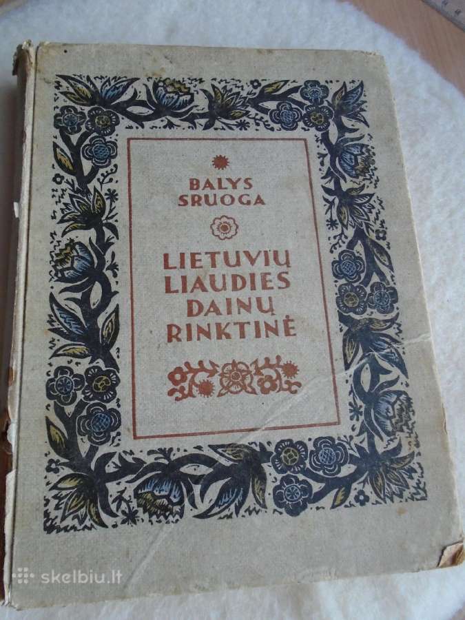 Lietuvių liaudies dainų rinktinė B.sruoga