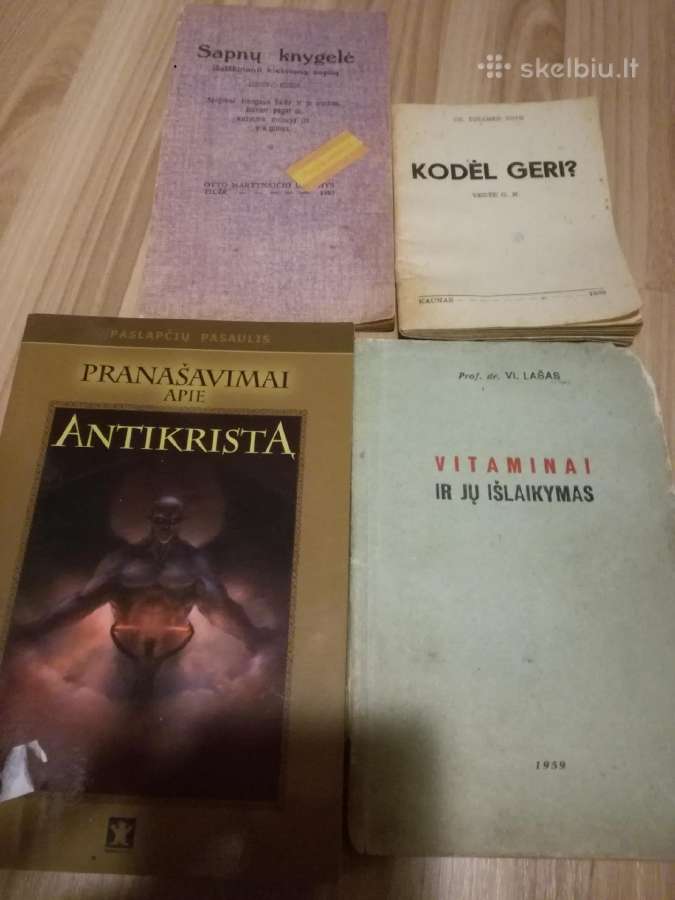 Prieskarines senos knygos /2 - nuotraukos Nr. 34