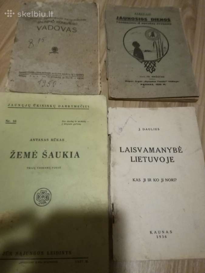 Prieskarines senos knygos /2 - nuotraukos Nr. 36