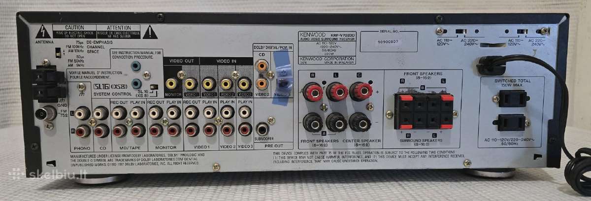 Kenwood Krf V 7020 - nuotraukos Nr. 2
