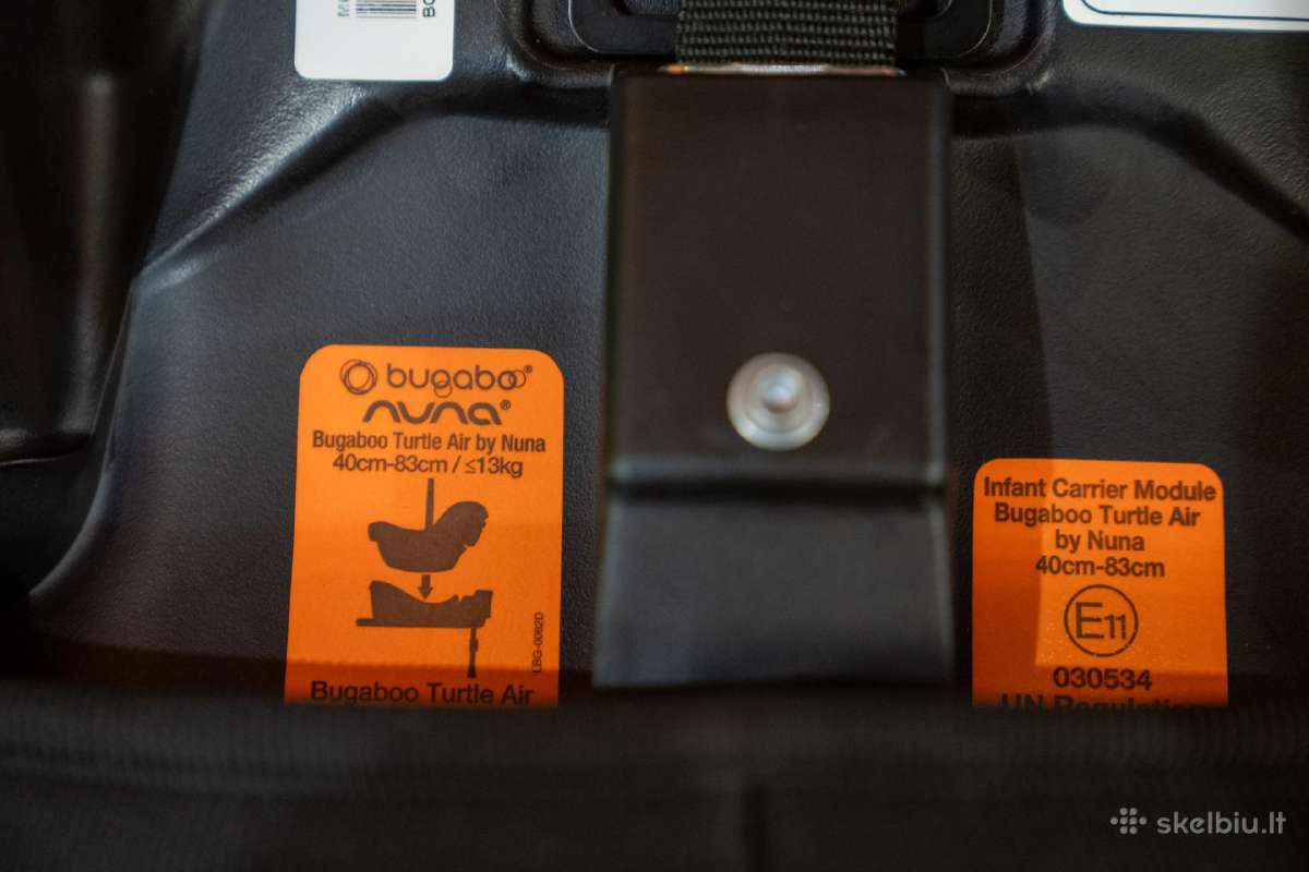 Bugaboo Nuna Turtle Air kėdutė - nuotraukos Nr. 11