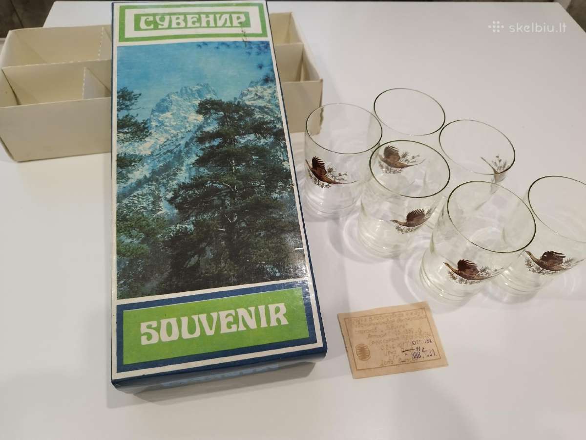 Parduodu vintažines stiklines - nuotraukos Nr. 7