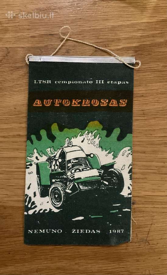 Vimpilas Ltsr Čempionato IIIetapas Autokrosas 1987