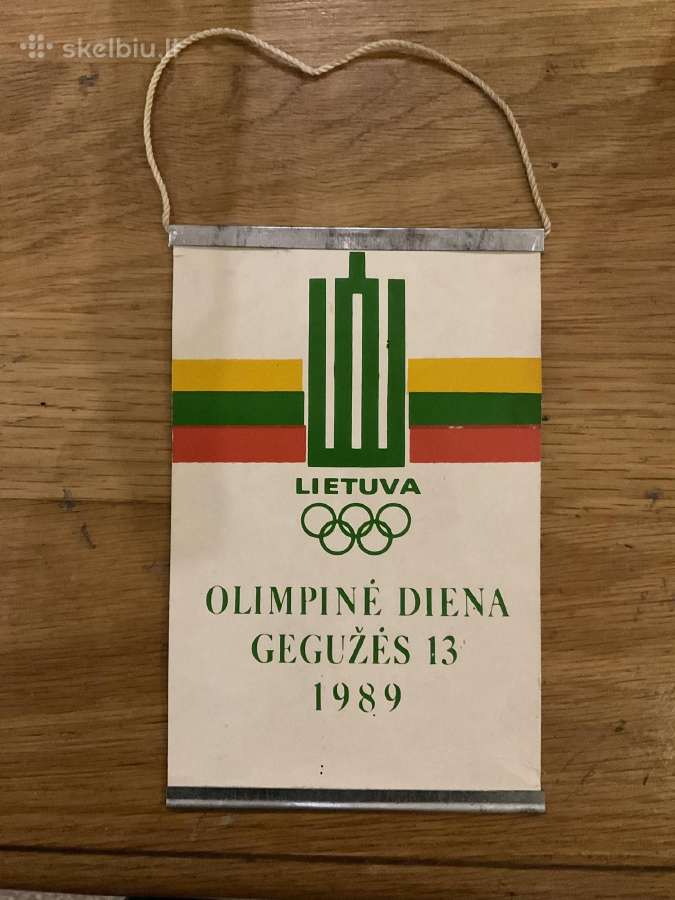 Vimpilas-gairelė Olimpinė Diena Gegužės 13, 1989 m