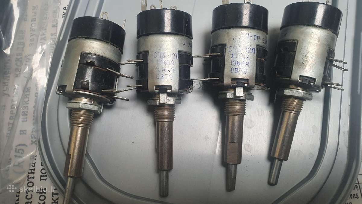 Potenciometrai
