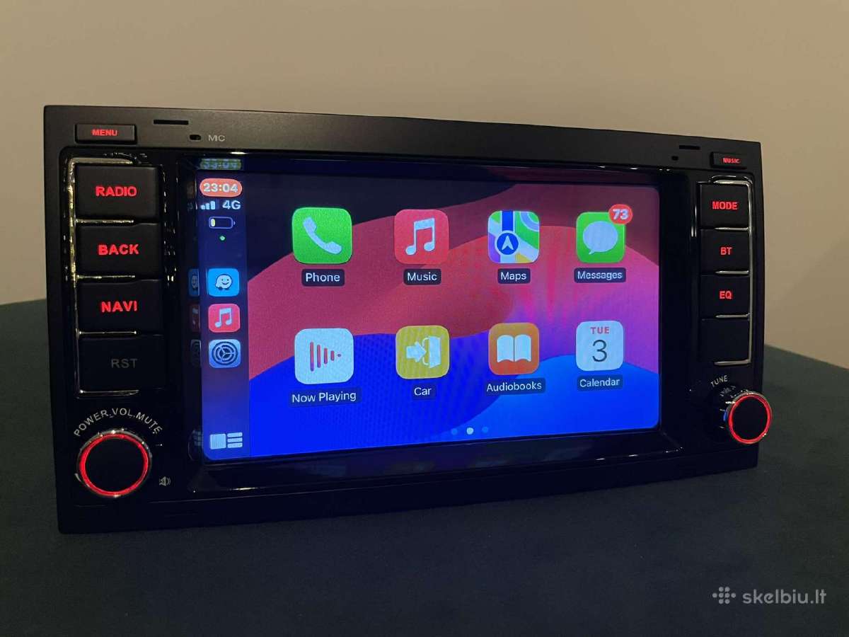 VW Android T5 Touareg Carplay Android auto - nuotraukos Nr. 2