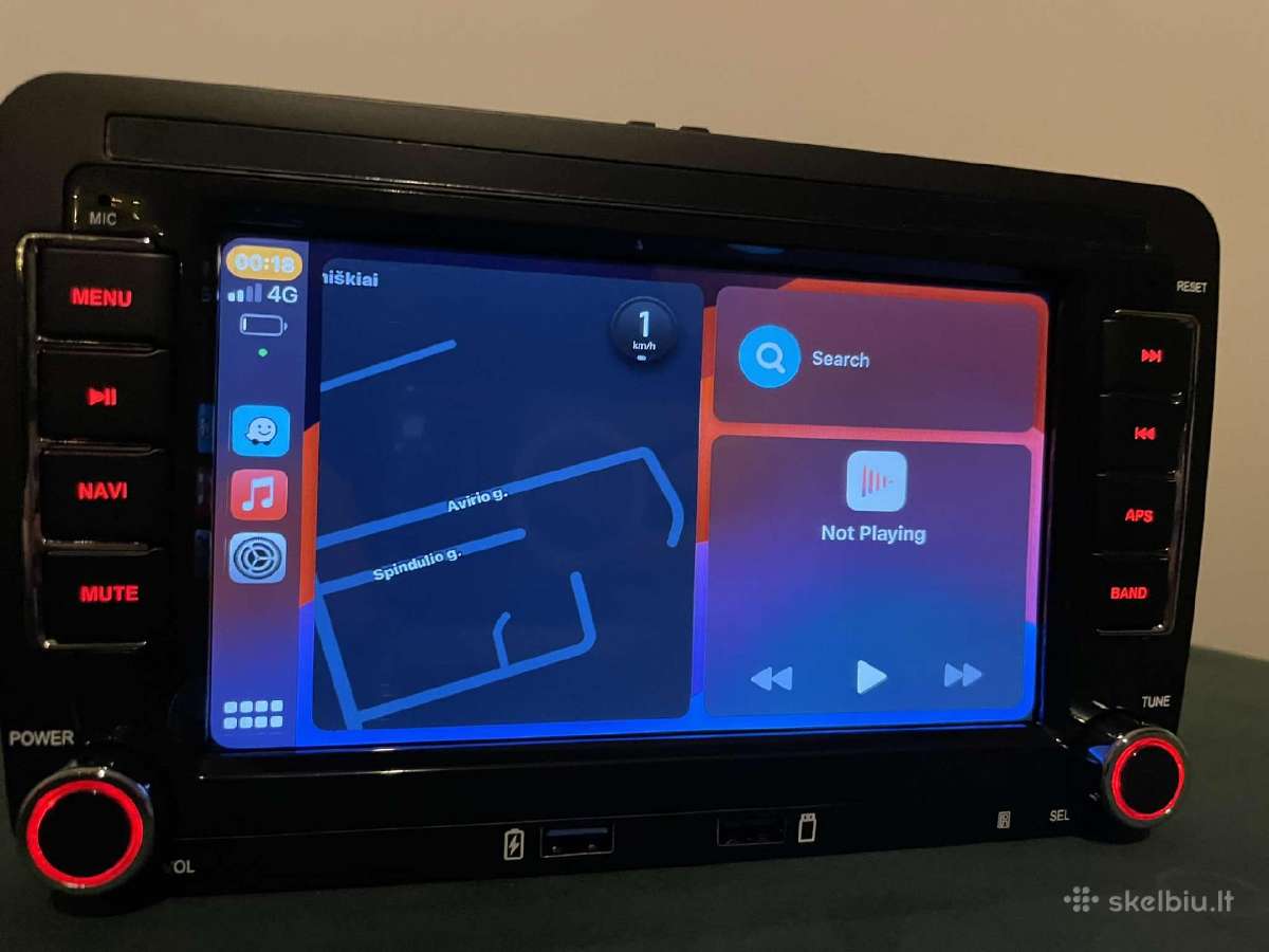 Nauja VW Seat Skoda Android multimediją