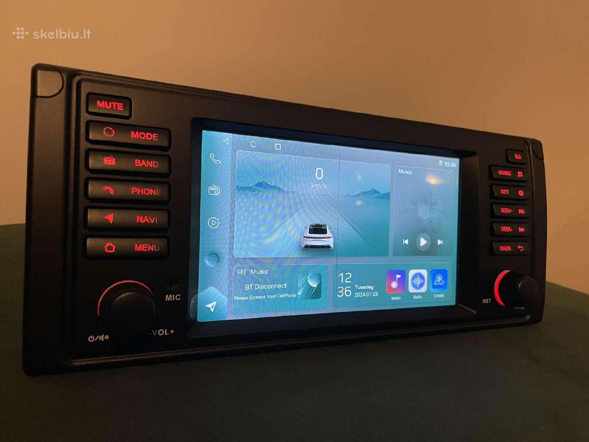 Bmw Android E53 E39 X5 2gb RAM Android auto nauja - nuotraukos Nr. 5