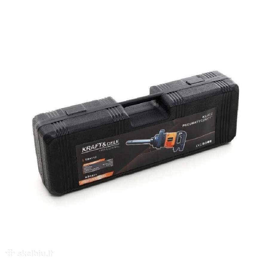 Pneumatinis smūginis veržliaraktis 4800nm 1" - nuotraukos Nr. 9