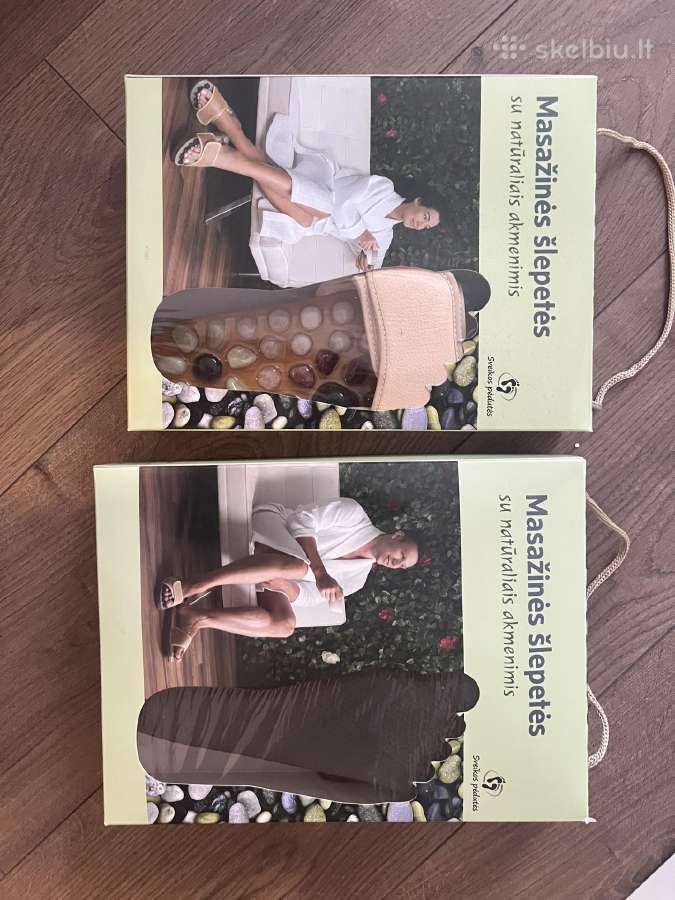 Naujos Masažinės šlepetės