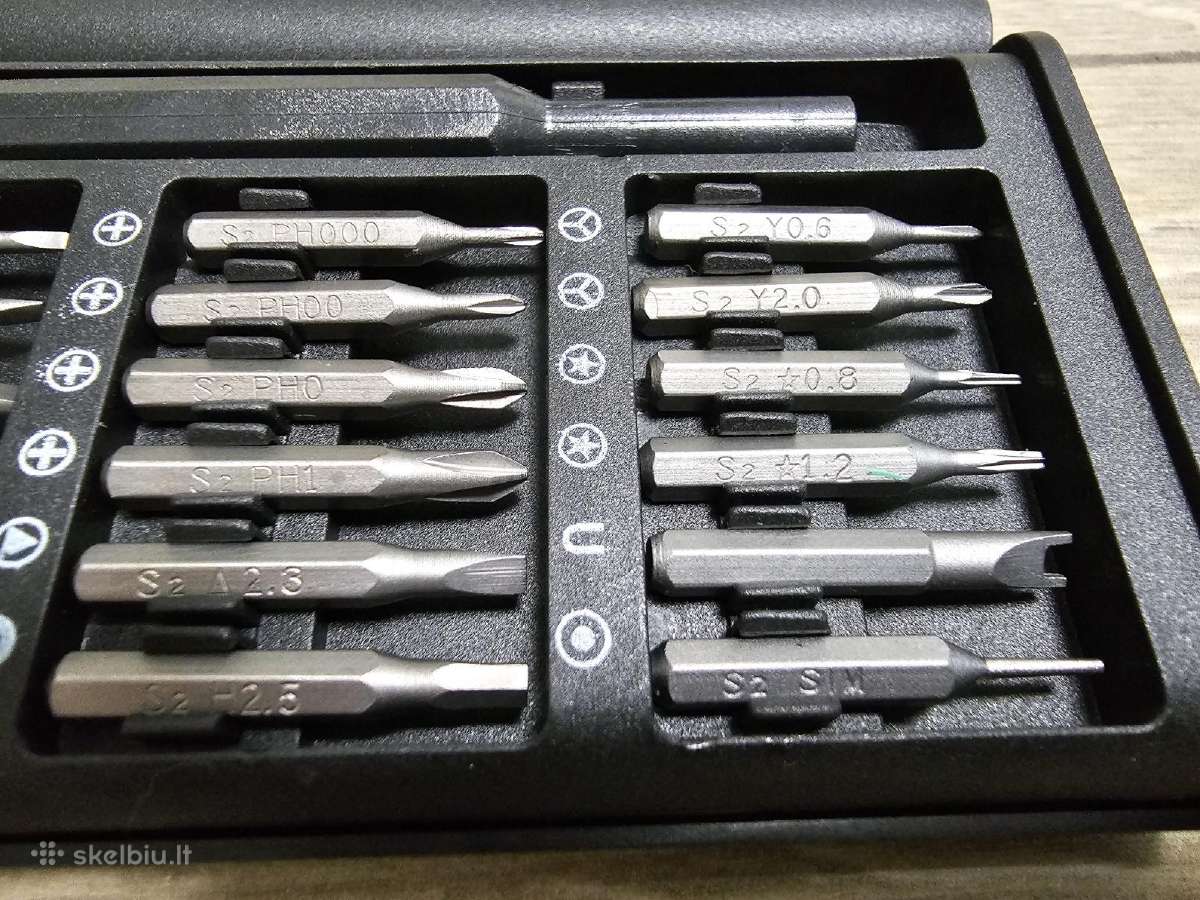 Atsuktuvų rinkinys skirtas smulkiai elektronikai24 - nuotraukos Nr. 4