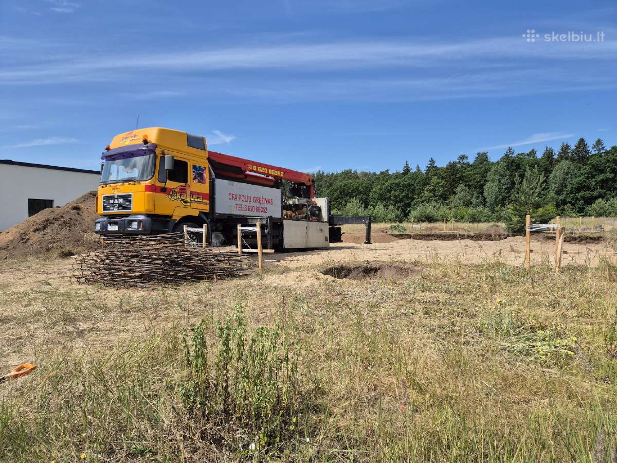 Pamatu betonavimas - Greztiniai - Cfa - Finnfoam - nuotraukos Nr. 27