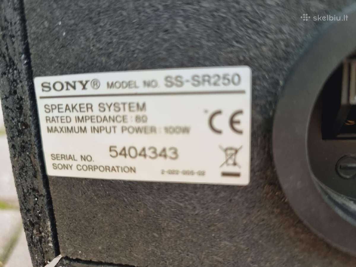 Naujos Sony Ss-sfcr 505h kolonėlės - nuotraukos Nr. 23