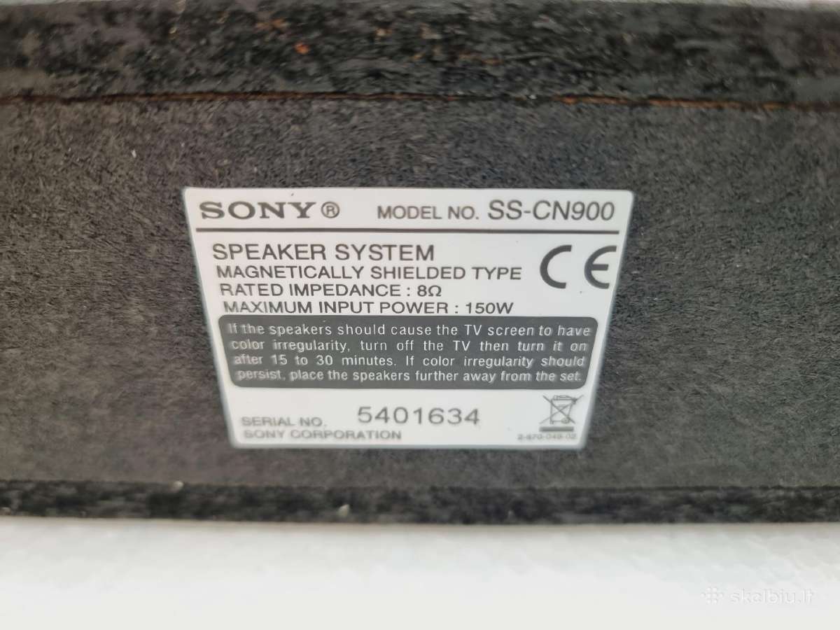 Naujos Sony Ss-sfcr 505h kolonėlės - nuotraukos Nr. 25