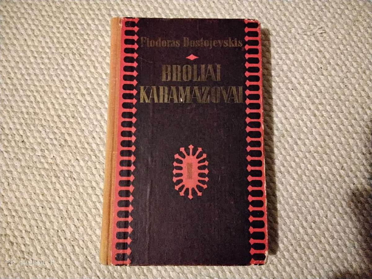 Fiodoras Dostojevskis Broliai Karamazovai I tomas - nuotraukos Nr. 3