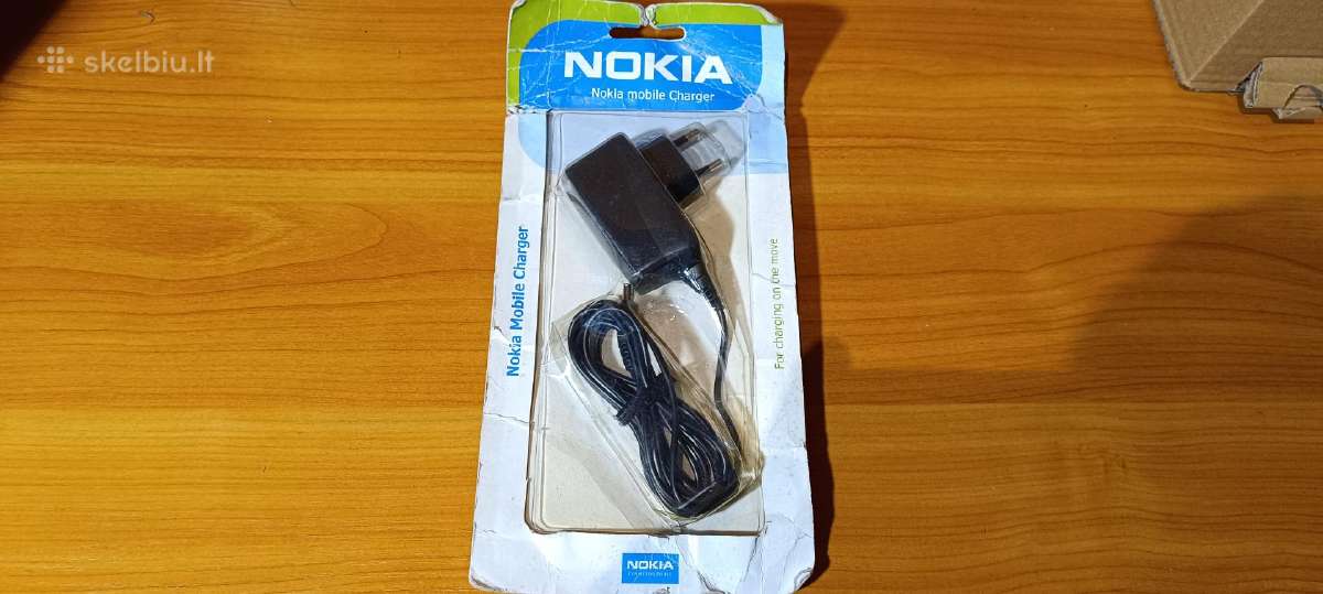 Naujas originalus Nokia įkroviklis