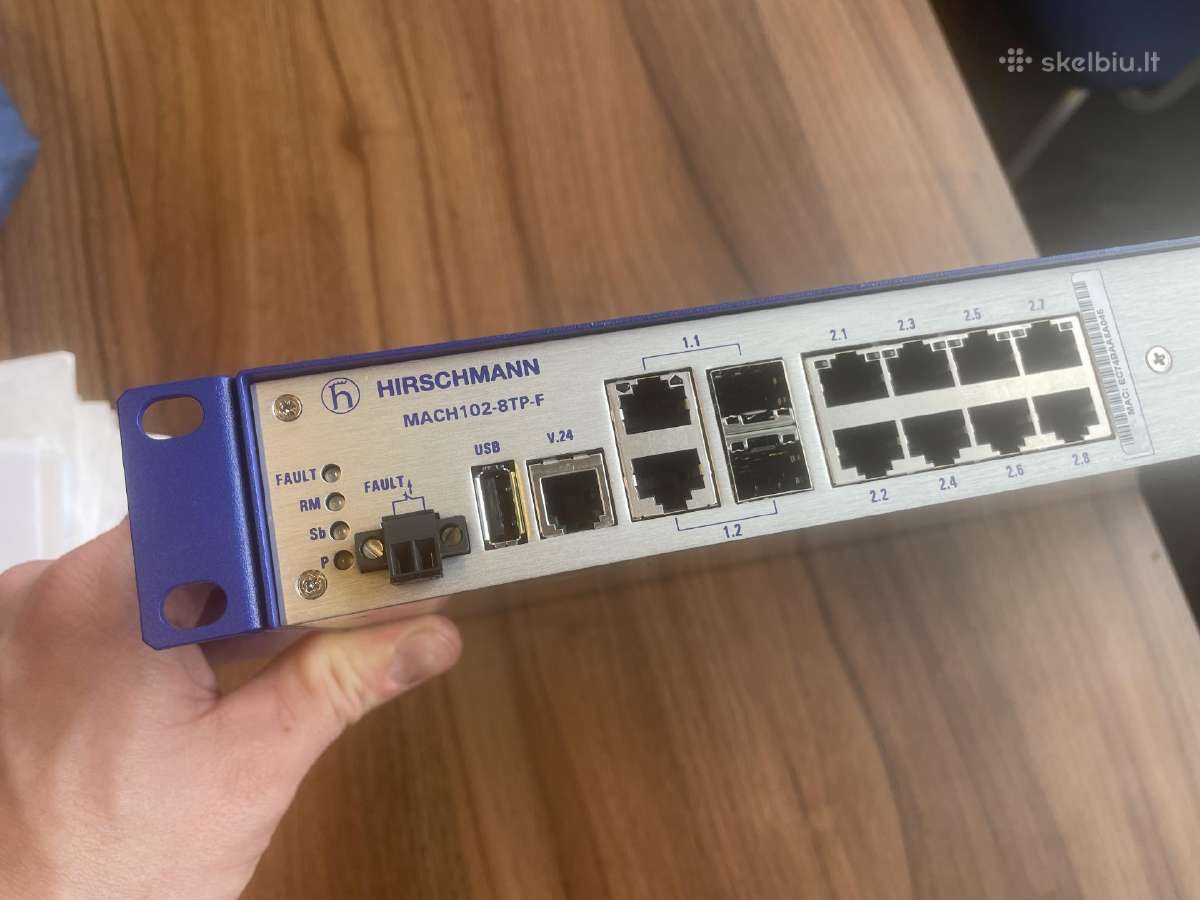 Mach102-8tp - Ethernet Switch, Hirshmann switchas