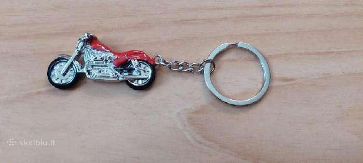 Kolekcinis motociklo modeliukas-pakabukas