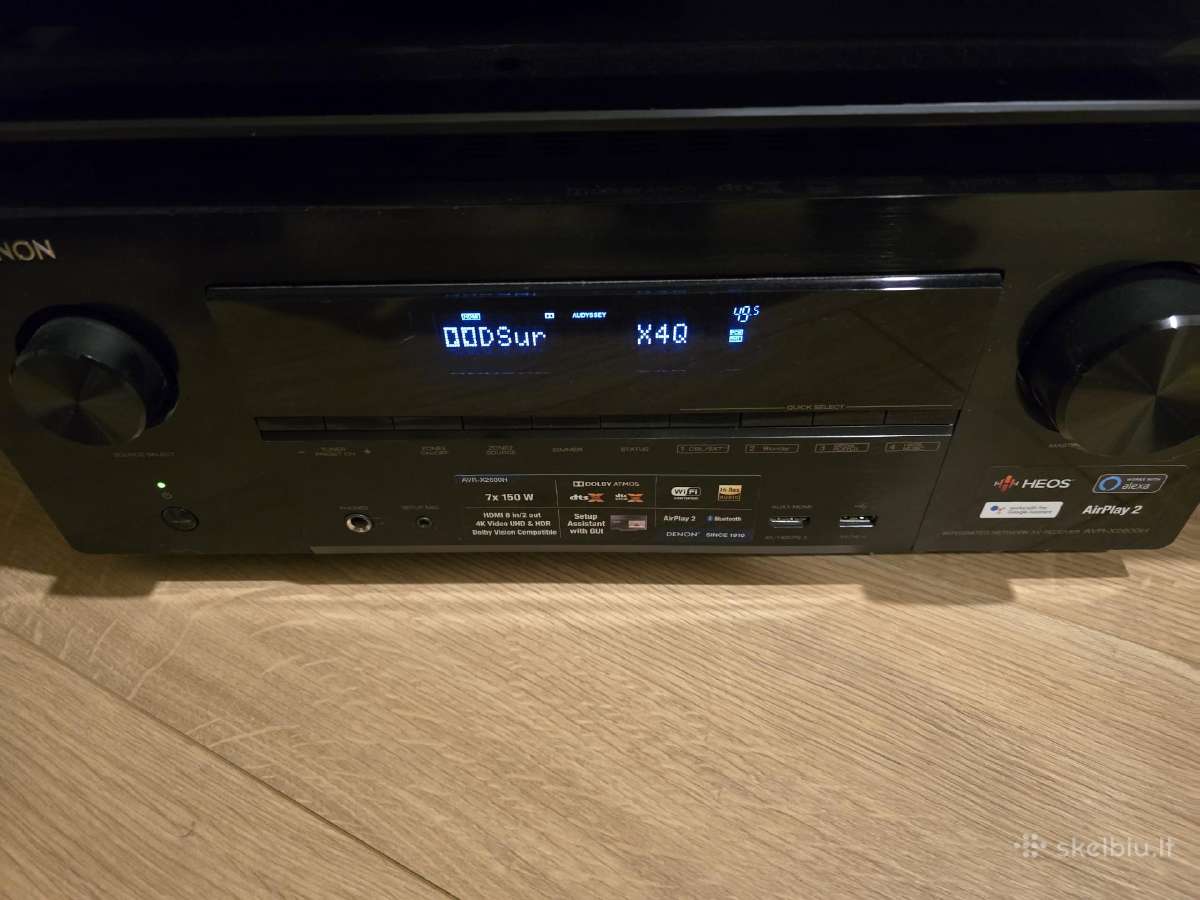 Denon Avr-x2600h - Skelbiu.lt