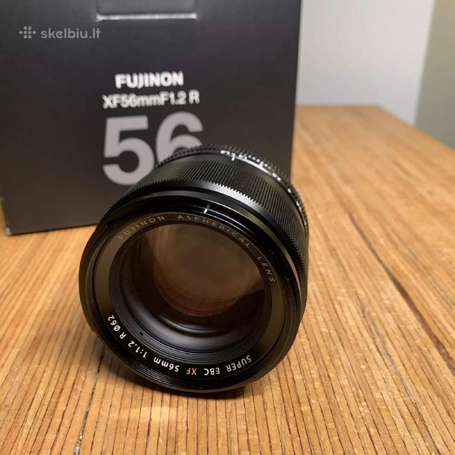 Objektyvas Fujifilm Fujinon Xf 56mm F1.2 - nuotraukos Nr. 2