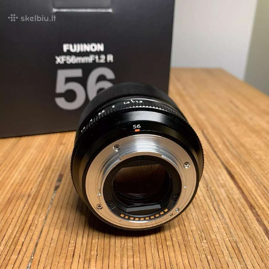 Objektyvas Fujifilm Fujinon Xf 56mm F1.2 - nuotraukos Nr. 3