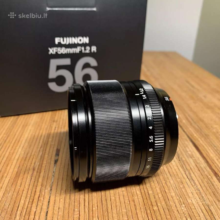 Objektyvas Fujifilm Fujinon Xf 56mm F1.2 - nuotraukos Nr. 4