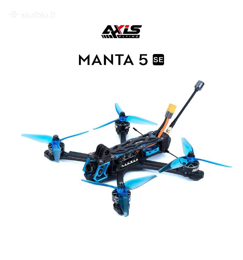 Nauji Axisflying Manta5 Se GPS 6s analog dronai - nuotraukos Nr. 2